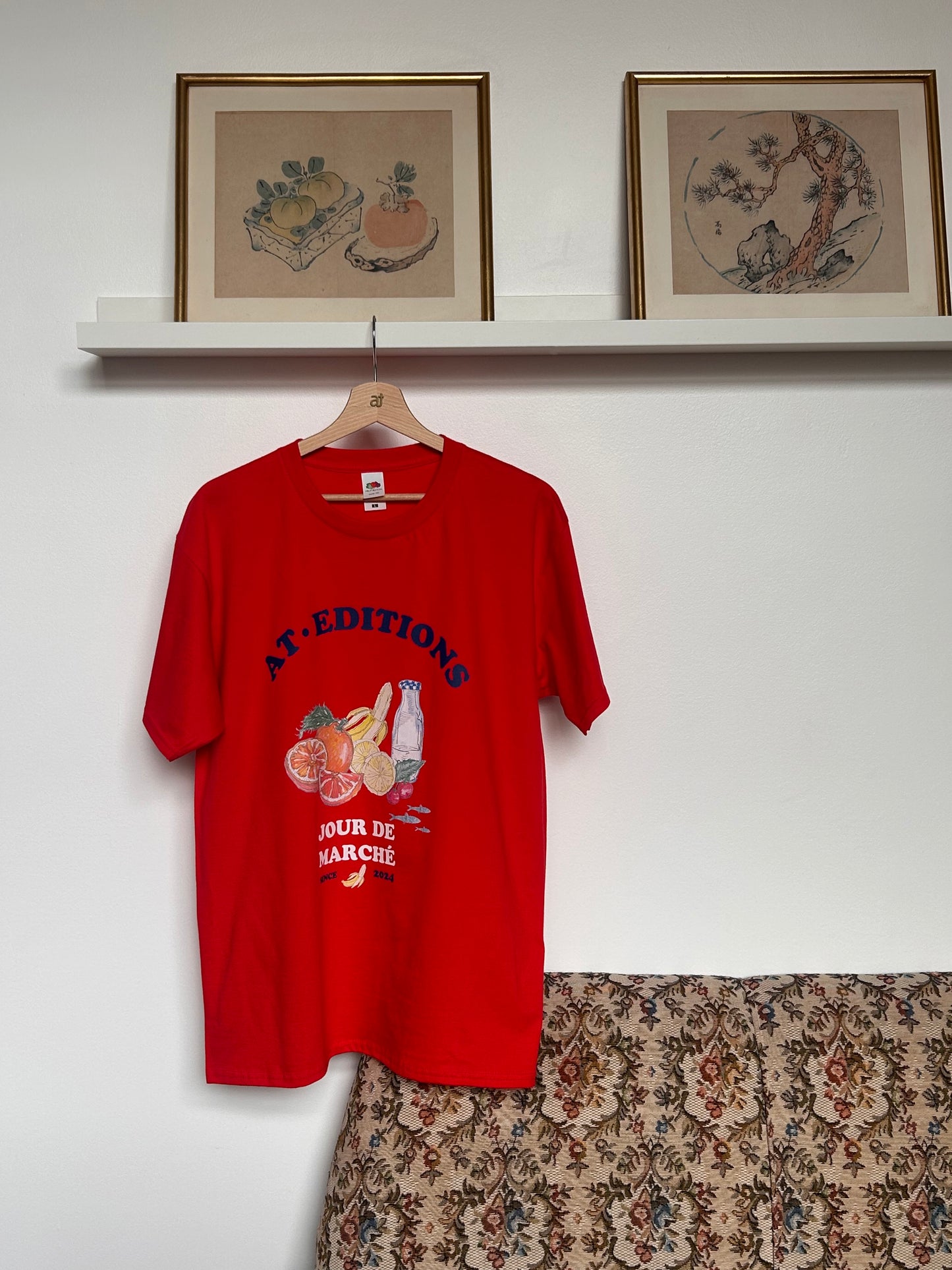 At.Editions «Jour De Marché» - Red