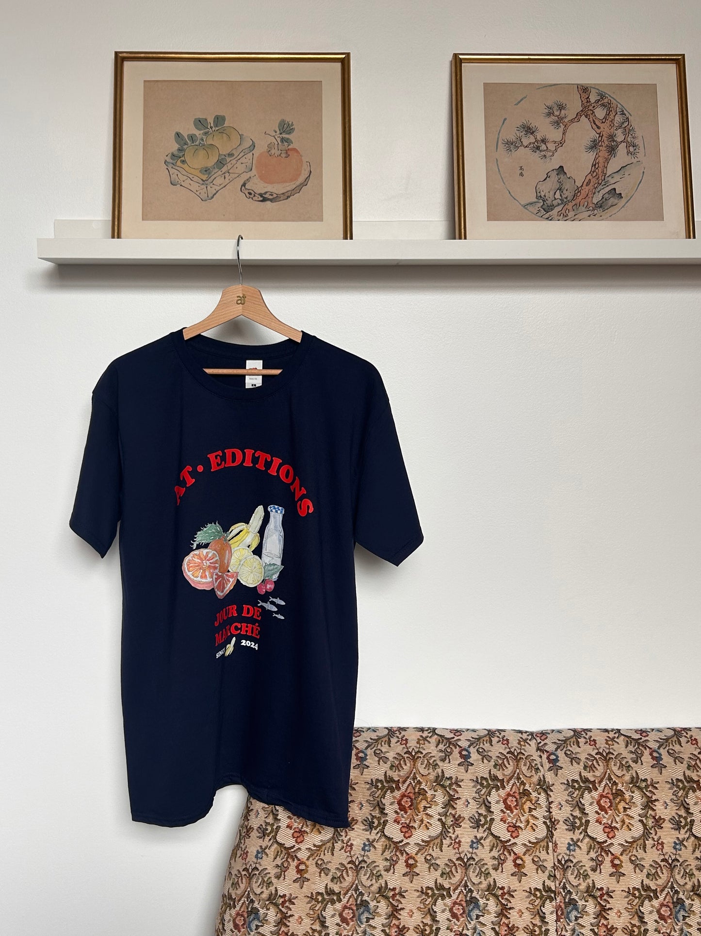 At.Editions «Jour De Marché» - Navy
