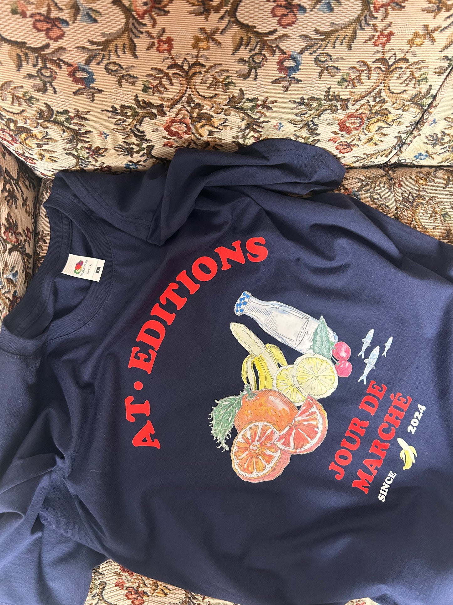 At.Editions «Jour De Marché» - Navy