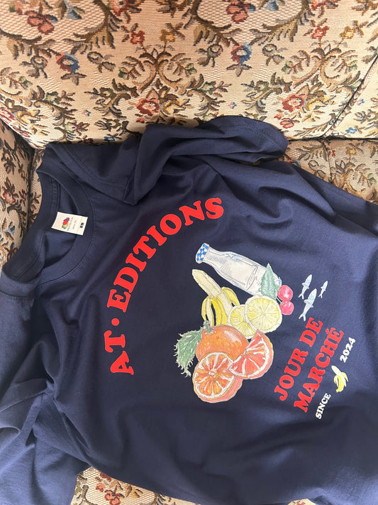 At.Editions «Jour De Marché» - Navy